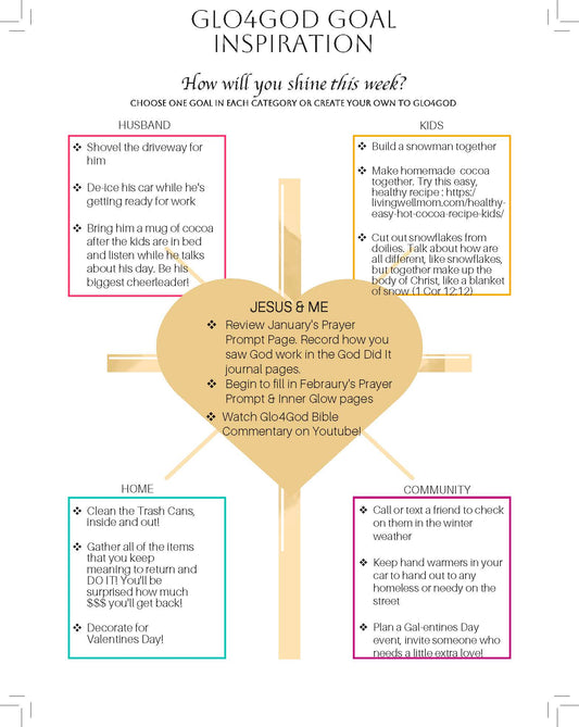 Glo4God Inspiration ~ FEBRUARY 15-21